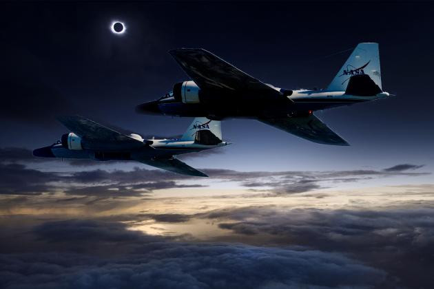 NASA WB-57F: Oι «κυνηγοί» της ηλιακής έκλειψης (βίντεο)